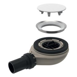 Geberit Duschwannenablauf für Setaplano Duschfläche, Sperrwasserhöhe 30mm, Außendurc... GEBERIT-154022001 4025416536567 (Abb. 1)