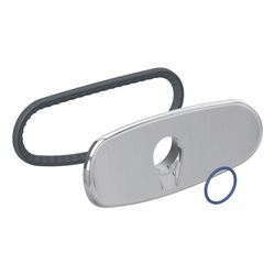 Geberit Blende mit Dichtungssatz für Geberit AquaClean8000, Hochglanz verchromt... GEBERIT-250095211 4025416087007 (Abb. 1)