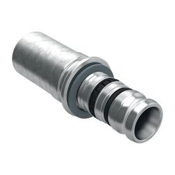 Geberit Mepla Übergang auf Geberit Mapress, mit Einschubende, Edelstahl 1.4401, d 50... GEBERIT-606510005 4025416532613 (Abb. 1)
