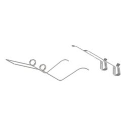 Geberit Set Federn für Spülkastendeckel, 2 Stück... GEBERIT-242486001 4025416100515 (Abb. 1)