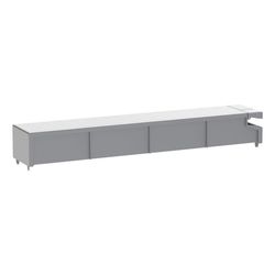 Geberit Spülkastendeckel für Geberit Monolith Sanitärmodul für WC, Aluminium gebürst... GEBERIT-243440TA1 4025416841739 (Abb. 1)