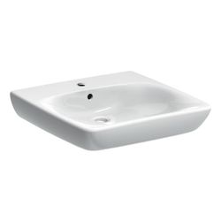 Geberit Renova Comfort Waschtisch barrierefrei, Breite 55cm, Tiefe 55cm, Hahnloch mi... GEBERIT-258555600 4022009344059 (Abb. 1)
