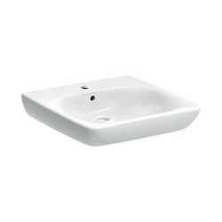 Geberit Renova Comfort Waschtisch barrierefrei, Breite 55cm, Tiefe 55cm, Hahnloch mi... GEBERIT-258555600 4022009344059 (Abb. 1)