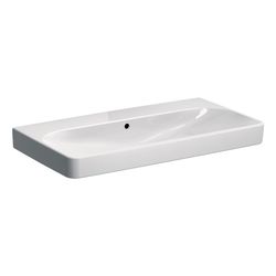 Geberit Smyle Square Waschtisch, Breite 90cm, Tiefe 48cm, ohne Hahnloch, Überlauf si... GEBERIT-500250018 4025416362791 (Abb. 1)