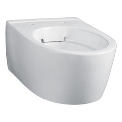 Geberit iCon Wand-WC Tiefspüler, verkürzte Ausladung, geschlossene Form, Rimfree Tie... GEBERIT-204070600 4022009334975 (Abb. 1)