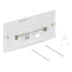 Geberit Set Schutzplatte versetzt, für Twinline Unterputzspülkasten 12cm... GEBERIT-241013001 4025416445319 (Abb. 1)