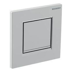 Geberit Typ 20 (Typ 30) Drückerplatte für Urinalsteuerung mit pneumatischer Spülausl... GEBERIT-243270KN1 4025416522072 (Abb. 1)