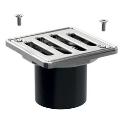 Geberit Rost verschraubbar 8x8cm, mit Rostträger... GEBERIT-154310001 4025416364443 (Abb. 1)