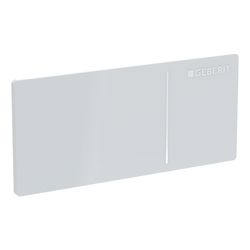 Geberit Drückerplatte für Typ 70 Fernbetätigung, Weiß... GEBERIT-242957SI1 4025416308881 (Abb. 1)