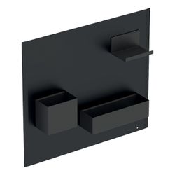 Geberit Magnettafel mit Stauboxen Schwarz/pulverbeschichtet matt, Lava pulverbeschic... GEBERIT-500649161 4022009354690 (Abb. 1)