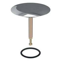Geberit Ventilstopfen für Badewannenablauf mit Druckbetätigung, Hochglanz verchromt... GEBERIT-245439211 4025410604835 (Abb. 1)