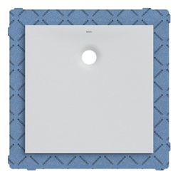 Geberit Olona quadratische Duschwanne mit Dichtvlies 80x80cm, Weiß... GEBERIT-550900001 4025410873378 (Abb. 1)