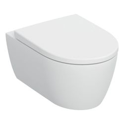 Geberit iCon Set Wand-WC Tiefspüler, geschlossenes Keramikdesign, TurboFlush, WC-Sit... GEBERIT-503046JT1 4064746019838 (Abb. 1)
