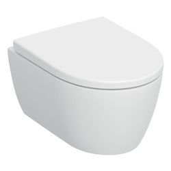 Geberit iCon Set Wand-WC Tiefspüler verkürzte Ausladung, geschlossenes Keramikdesign... GEBERIT-503048001 4064746019869 (Abb. 1)