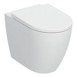 Geberit iCon Set Stand-WC Tiefspüler, wandbündig, geschlossenes Keramikdesign, Turbo... GEBERIT-503080JT1 4064746021312 (Abb. 1)