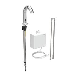 Geberit Piave Waschtischarmatur Standmontage, Netzbetrieb, mit Aufputz-Funktionsbox ... GEBERIT-116162211 4025416833802 (Abb. 1)