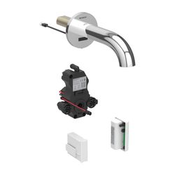 Geberit Piave Waschtischarmatur Wandmontage Generatorbetrieb, mit Mischer Länge 17cm... GEBERIT-116266211 4025416835479 (Abb. 1)