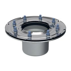 Geberit Aufsatz Pressdichtungsflansch, für Bodenablauf 13x13cm, Bodeneinlauf 13x13cm... GEBERIT-388102001 4025416581123 (Abb. 1)