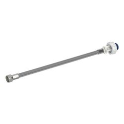 Geberit Typ 383 Flex-Panzerschlauch, DN 8, Länge 30cm, G 3/8", flachdichtend, für UP... GEBERIT-246115001 4064746039744 (Abb. 1)