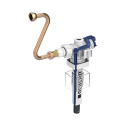 Geberit Füllventil Typ 383 Wasseranschluss seitlich 3/8", Nippel aus Messing, für Un... GEBERIT-240705005 4064746036972 (Abb. 1)