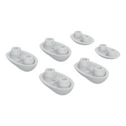 Geberit Set Puffer für WC-Sitzring und WC-Deckel, für Geberit AquaClean 8000plus, 80... GEBERIT-242973CG1 4025416312666 (Abb. 1)
