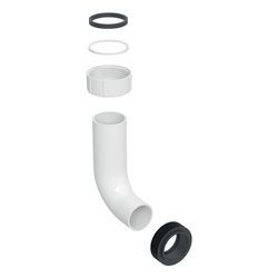 Geberit Spülbogen mit Dichtungen, für Geberit AquaClean 8000plus... GEBERIT-242306001 4025416063599 (Abb. 1)