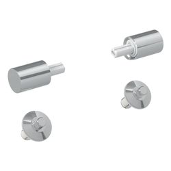 Geberit Scharnierset für Renova S und Selnova S Urinaldeckel, mit Absenkautomatik, 2... GEBERIT-246156001 4064746039560 (Abb. 1)