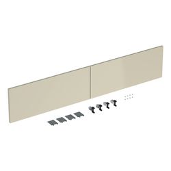 Geberit iCon Set Schubladenfronten für Unterschrank für Doppelwaschtisch, 2 Schublad... GEBERIT-245239001 4025410581952 (Abb. 1)