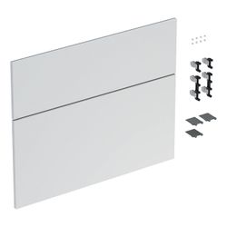Geberit iCon Set Schubladenfronten für Unterschrank für Waschtisch, 2 Schubladen, We... GEBERIT-245250001 4025410582065 (Abb. 1)