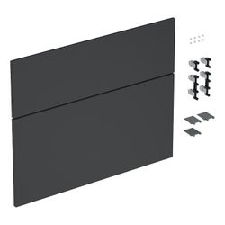 Geberit iCon Set Schubladenfronten für Unterschrank für Waschtisch, 2 Schubladen, Br... GEBERIT-245251001 4025410582072 (Abb. 1)