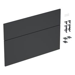 Geberit iCon Set Schubladenfronten für Unterschrank für Waschtisch, 2 Schubladen, Br... GEBERIT-245258001 4025410582140 (Abb. 1)