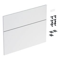 Geberit iCon Set Schubladenfronten für Unterschrank für Waschtisch, 2 Schubladen, WT... GEBERIT-245249001 4025410582058 (Abb. 1)