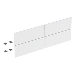 Geberit Set Schubladenfronten für ONE Unterschrank für Waschtisch, 4 Schubladen, Wei... GEBERIT-245151001 4025410577979 (Abb. 1)