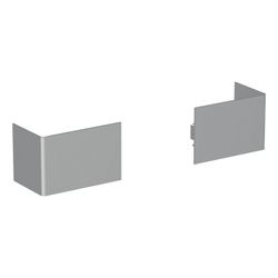 Geberit Abdeckung unten, für Geberit Monolith Sanitärmodul für Stand-WC, Mittelgrau/... GEBERIT-243444JF1 4025416841944 (Abb. 1)