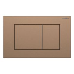 Geberit Sigma40 Betätigungsplatte, eckig, 2-Mengen-Spülung Platte, Taste Rotgold geb... GEBERIT-115629QB1 4064746006944 (Abb. 1)
