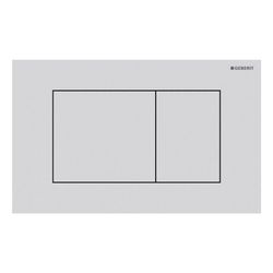 Geberit Sigma40 Betätigungsplatte, eckig, 2-Mengen-Spülung Platte, Taste Weiß matt, ... GEBERIT-115629JT1 4064746006906 (Abb. 1)