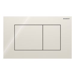 Geberit Sigma40 Betätigungsplatte, eckig, 2-Mengen-Spülung Platte, Taste Sandgrau, G... GEBERIT-115629JL1 4064746007064 (Abb. 1)