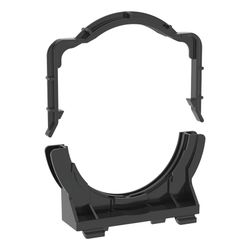 Geberit Rohrschelle für Anschlussbogen für WC, 90mm, 49/77mm, 240401002... GEBERIT-240401002 4064746031991 (Abb. 1)