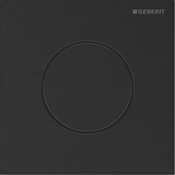 Geberit Betätigungsplatte Typ 40 für Urinalsteuerung, rund, pneumatisch, 125x125x2mm... GEBERIT-246118QD1 4064746043710 (Abb. 1)
