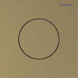 Geberit Betätigungsplatte Typ 40 für Urinalsteuerung, rund, pneumatisch, 125x125x2mm... GEBERIT-246118QF1 4064746043727 (Abb. 1)