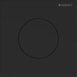 Geberit Betätigungsplatte Typ 40 für Urinalsteuerung, rund, pneumatisch, 125x125x2mm... GEBERIT-246118141 4064746043734 (Abb. 1)