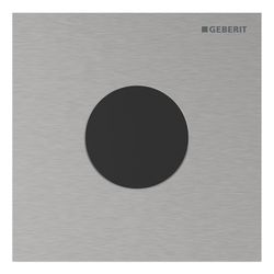 Geberit Betätigungsplatte für Urinalsteuerungen Typ 40, rund, gebürstet, 12,5x12,5x0... GEBERIT-246120FW1 4064746043871 (Abb. 1)