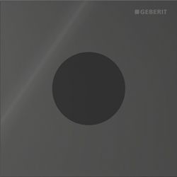 Geberit Abdeckplatte für Urinalsteuerungen Typ 40, rund, 12,5x12,5x0,4cm, Lava, 2461... GEBERIT-246120JK1 4064746043857 (Abb. 1)