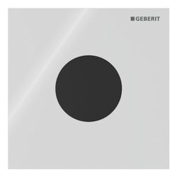 Geberit Betätigungsplatte für Urinalsteuerungen Typ 40, rund, 12,5x12,5x0,4cm, Weiß,... GEBERIT-246120SI1 4064746043642 (Abb. 1)