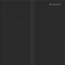 Geberit Betätigungsplatte für Urinalsteuerungen Typ 40, eckig, 12,5x12,5x0,2cm, Schw... GEBERIT-246121141 4064746044007 (Abb. 1)