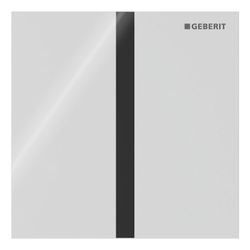 Geberit Betätigungsplatte für Urinalsteuerungen Typ 40, eckig, 12,5x12,5x0,4cm, Weiß... GEBERIT-246121SI1 4064746043659 (Abb. 1)