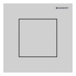 Geberit Typ 40 Betätigungsplatte für Urinalsteuerung, pneumatisch, eckig, easy-to-cl... GEBERIT-246119JT1 4064746043833 (Abb. 1)
