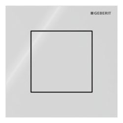Geberit Typ 40 Betätigungsplatte für Urinalsteuerung, eckig, pneumatisch, 12,5x12,5x... GEBERIT-246119SI1 4064746043635 (Abb. 1)
