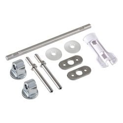 Geberit Set Scharniere mit Scharnierwelle für WC-Sitzring Befestigung von unten 2 St... GEBERIT-243916001 4025416351993 (Abb. 1)