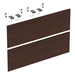 Set Schubladenfronten für ONE Unterschrank für Waschtisch, verkürzte Ausladung B 75c... GEBERIT-244563001 4025410769022 (Abb. 1)